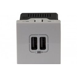 Chargeur 2 usb 45X45...